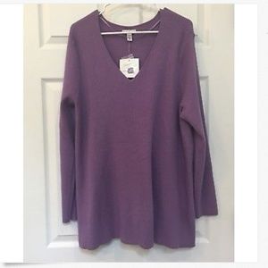 V Neck, A Line Sweater Croft & Barrow